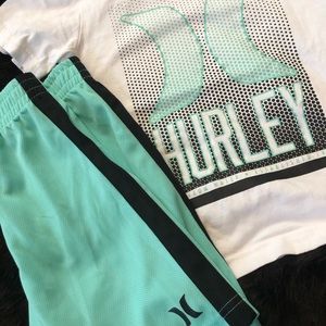 Boys size 7 Hurley Outfit
